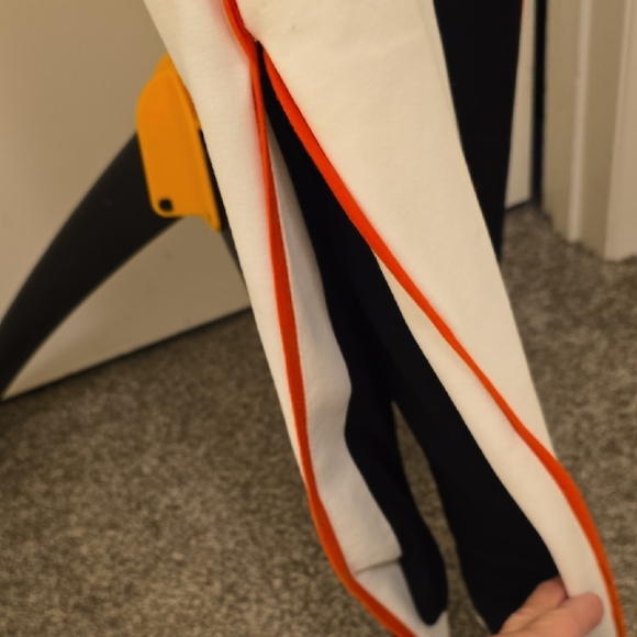 NWOT Anthropologie Mauve Black and White Colorblock Midi Dress - Picture 5 of 8